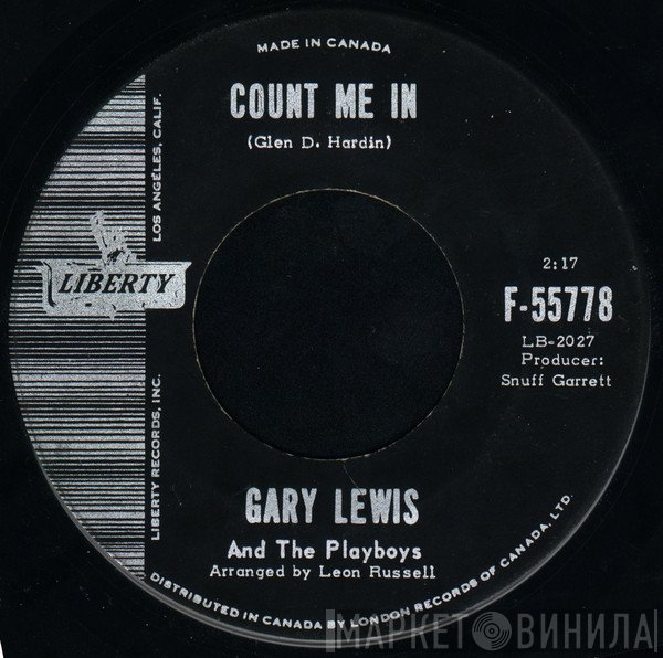 Gary Lewis & The Playboys  - Count Me In