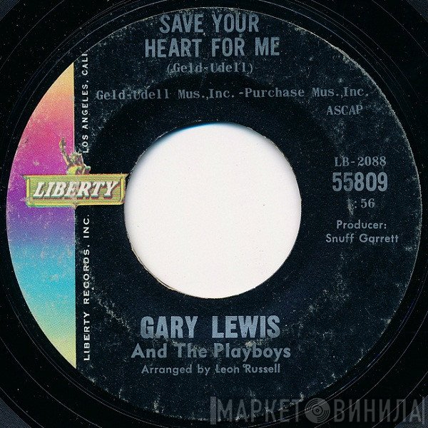 Gary Lewis & The Playboys - Save Your Heart For Me