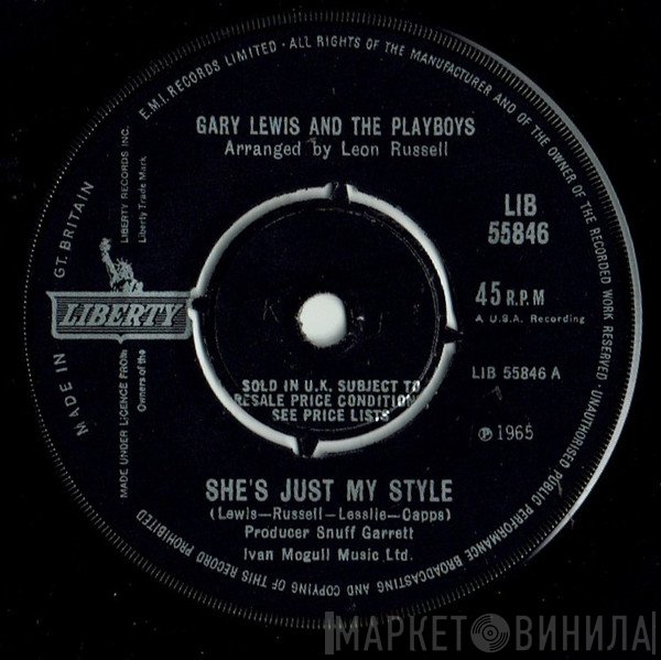 Gary Lewis & The Playboys - She's Just My Style