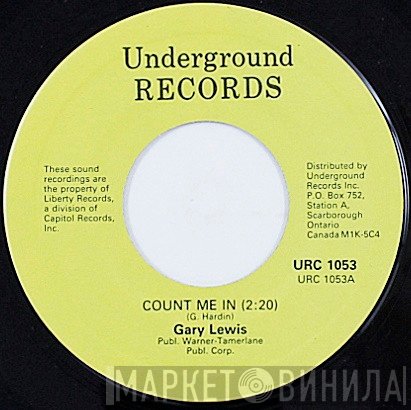 Gary Lewis  - Count Me In
