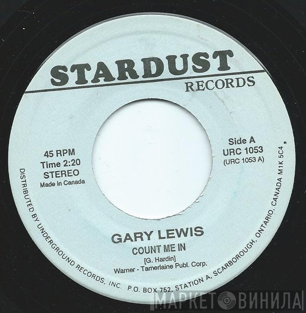 Gary Lewis  - Count Me In