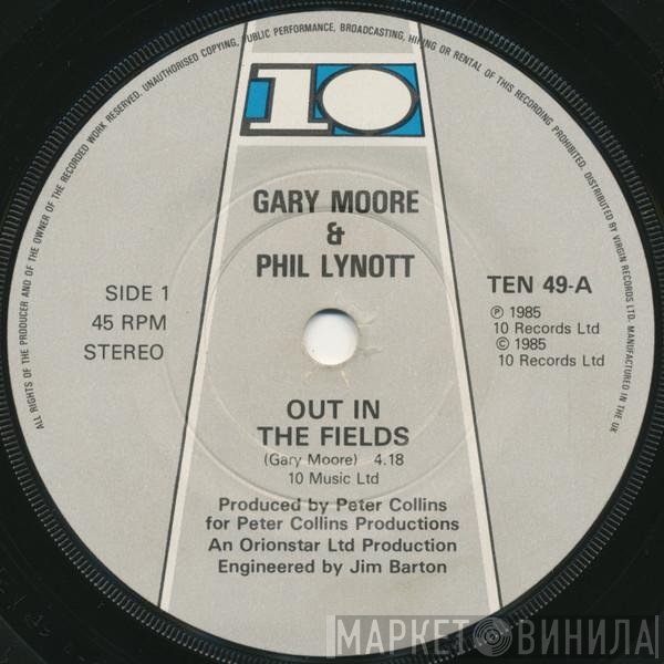 Gary Moore And Phil Lynott  - Out In The Fields