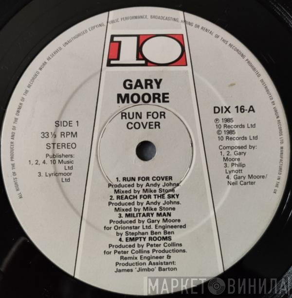 Gary Moore  - Run For Cover