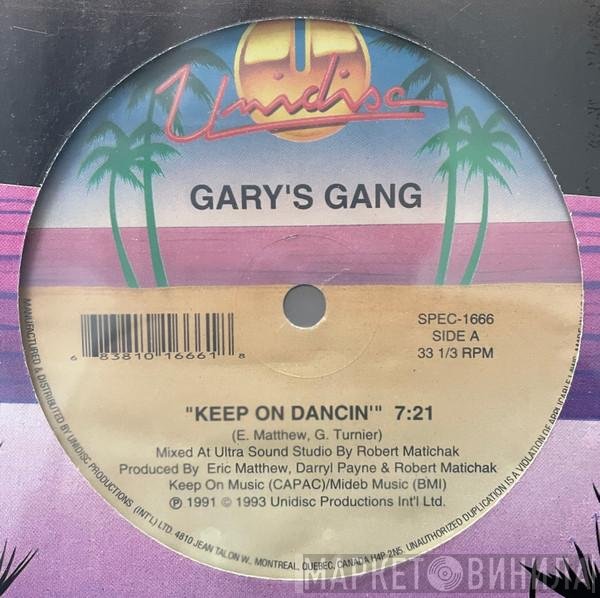 Gary's Gang - Keep On Dancin' / Let's Lovedance Tonight / Round &amp; Round &amp; Round