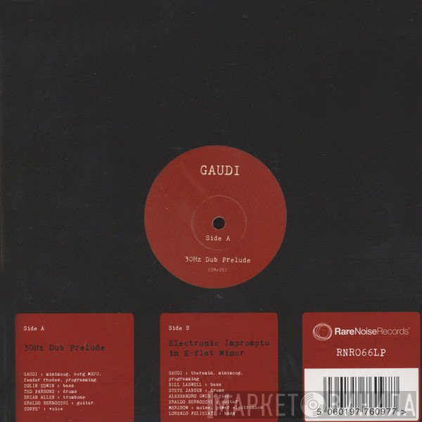 Gaudi - 30Hz Dub Prelude / Electronic Impromptu In E-flat Minor