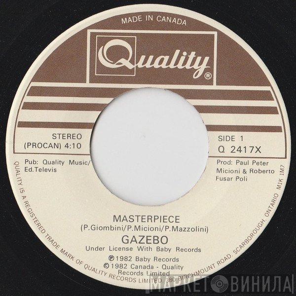 Gazebo  - Masterpiece