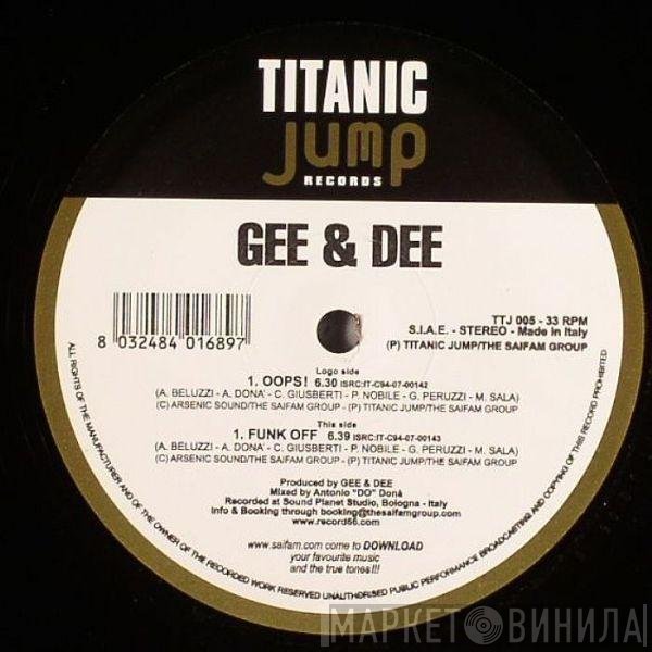 Gee & Dee - Oops! / Funk Off