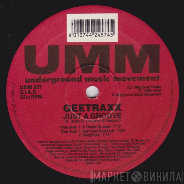 Geetraxx - Just A Groove