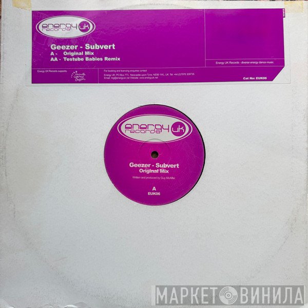 Geezer - Subvert
