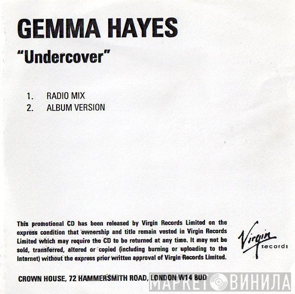 Gemma Hayes - Undercover