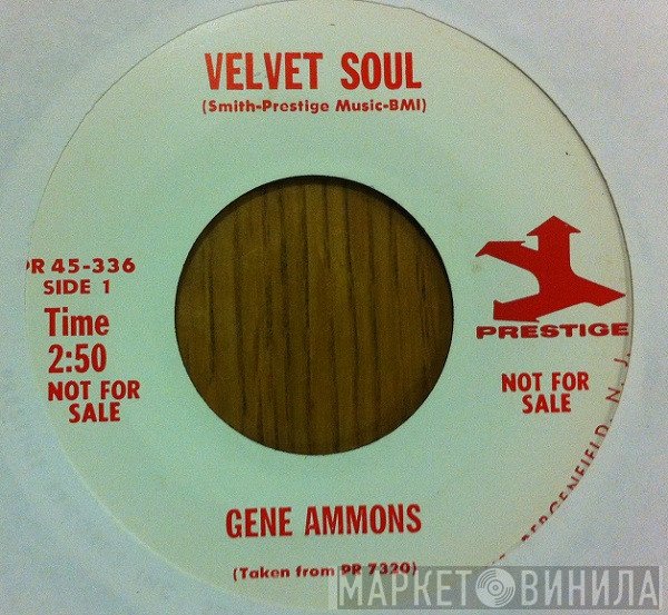 Gene Ammons  - Velvet Soul / A Stranger In Town