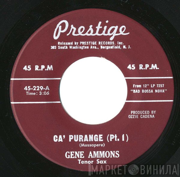 Gene Ammons  - Ca' Purange