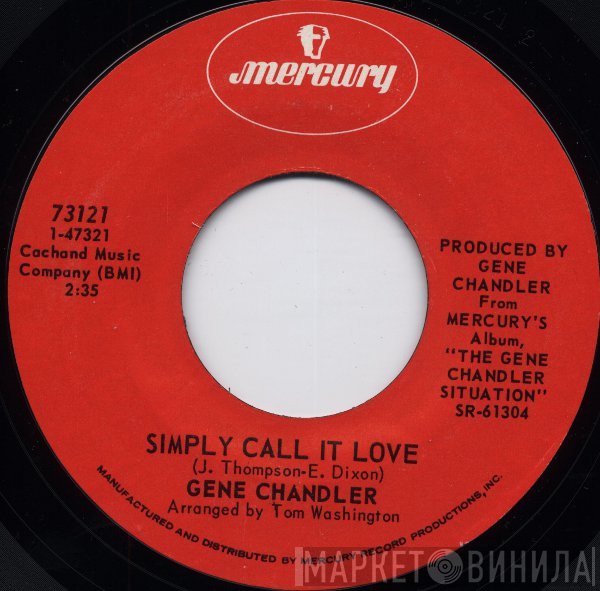 Gene Chandler  - Simply Call It Love