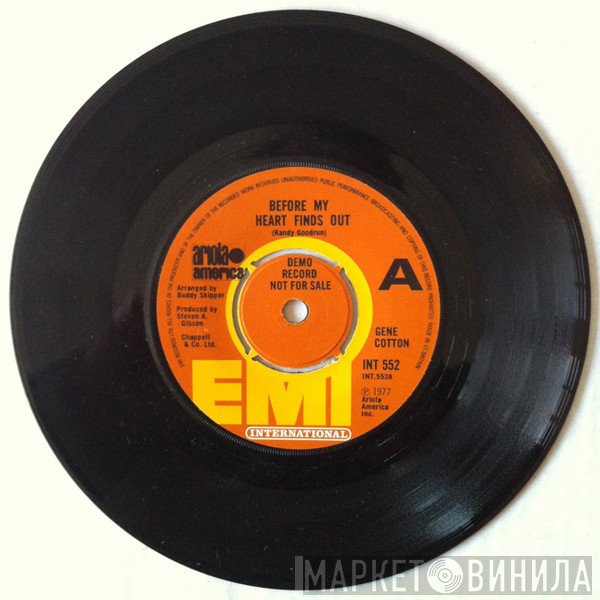 Gene Cotton - Before My Heart Finds Out