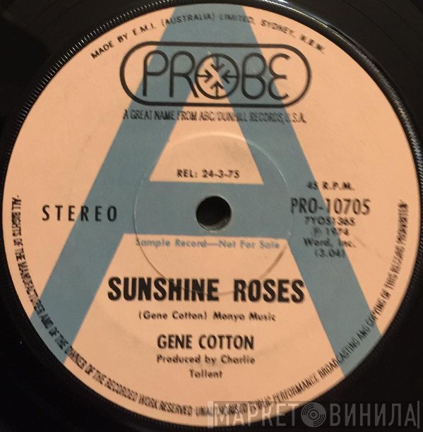Gene Cotton  - Sunshine Roses