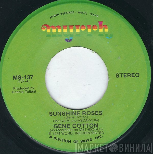Gene Cotton  - Sunshine Roses