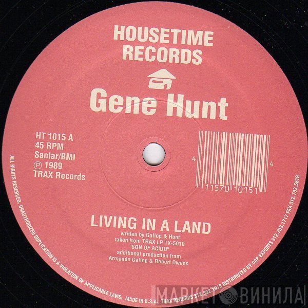 Gene Hunt - Living In A Land