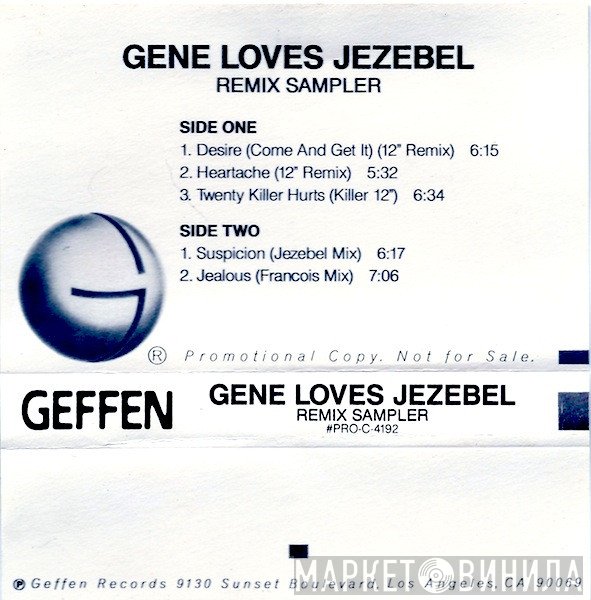 Gene Loves Jezebel  - Remix Sampler