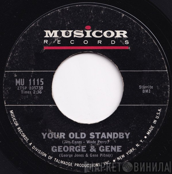 Gene Pitney, George Jones  - Your Old Standby