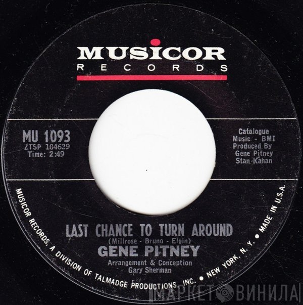 Gene Pitney  - Last Chance To Turn Around