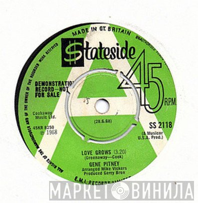 Gene Pitney - Love Grows