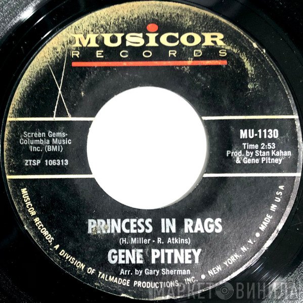 Gene Pitney  - Princess In Rags