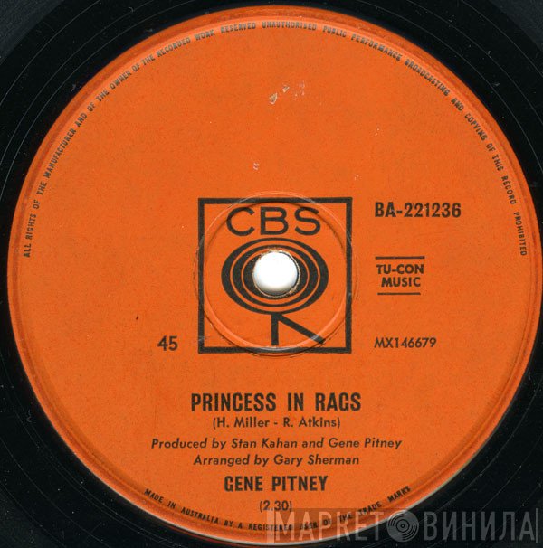 Gene Pitney  - Princess In Rags