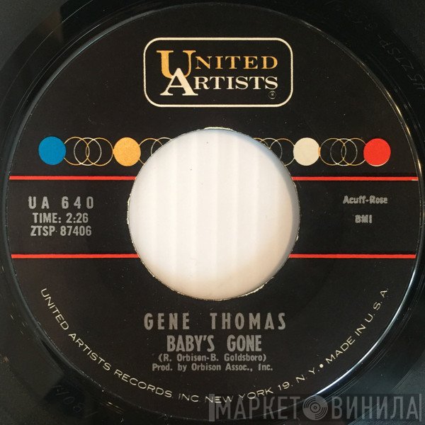 Gene Thomas - Baby's Gone