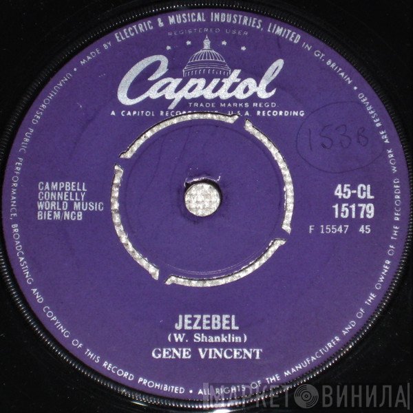 Gene Vincent  - Jezebel / Maybe