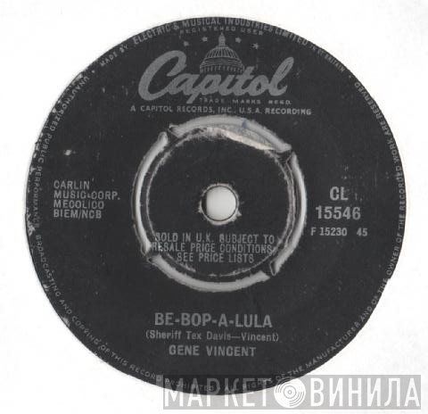 Gene Vincent - Be-Bop-A-Lula / Say Mama