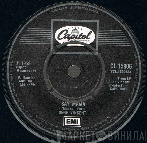 Gene Vincent  - Say Mama