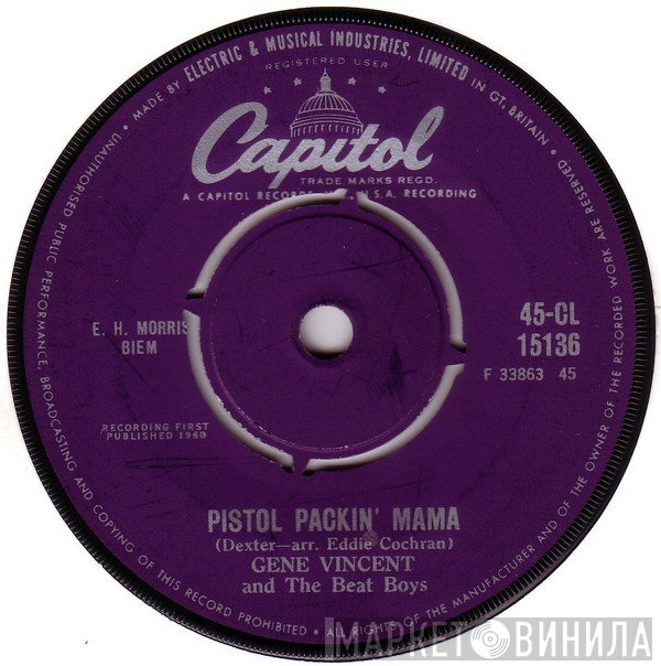 Gene Vincent, The Beat Boys  - Pistol Packin' Mama