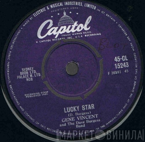 Gene Vincent, The Dave Burgess Band - Lucky Star