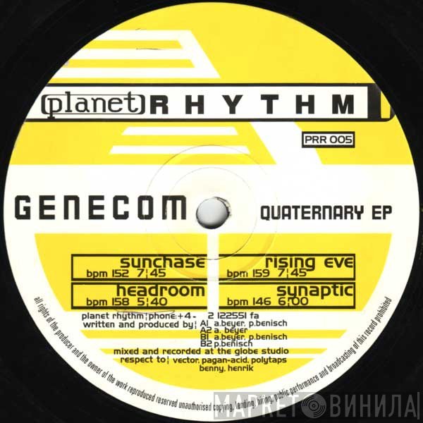Genecom - Quaternary EP