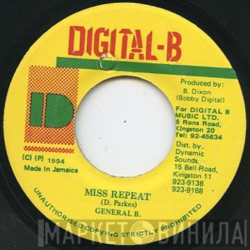 General B - Miss Repeat