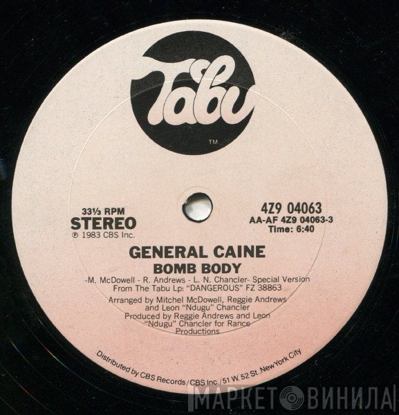 General Caine - Bomb Body