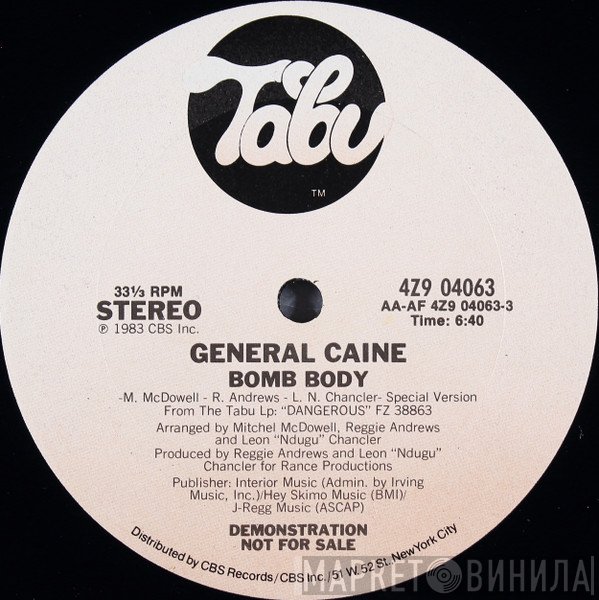 General Caine - Bomb Body