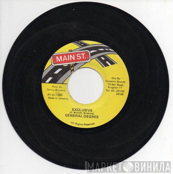 General Degree / Danny Browne  - Exclusive