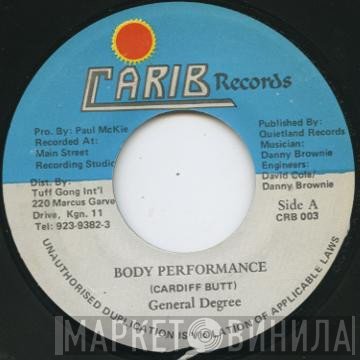 General Degree  - Body Performance