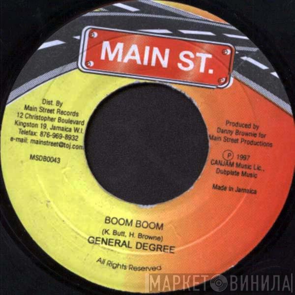 General Degree - Boom Boom