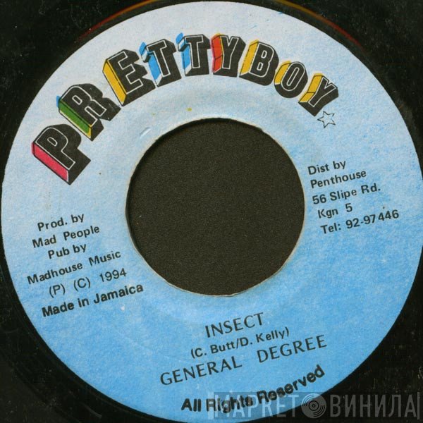 General Degree  - Insect
