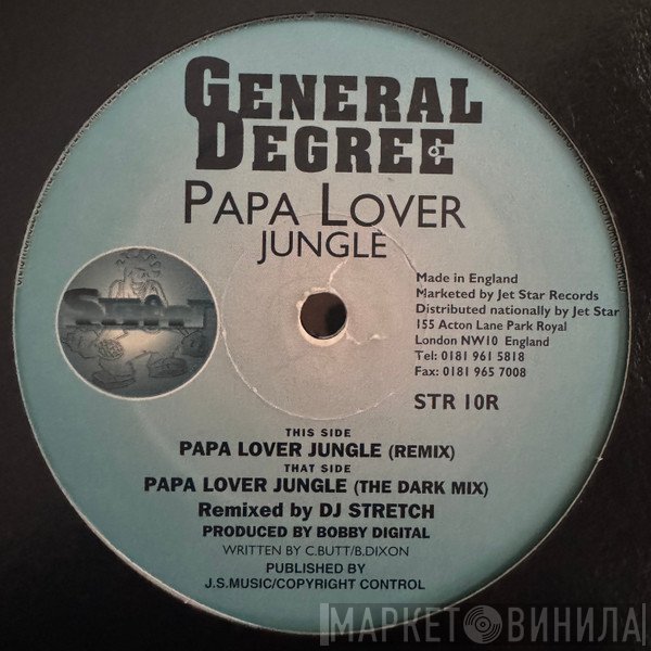 General Degree  - Papa Lover Jungle