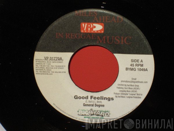General Degree, Zumjay  - Good Feelings