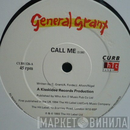 General Grant - Call Me
