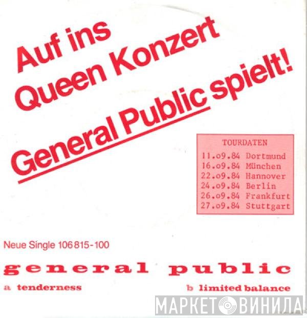 General Public  - Tenderness