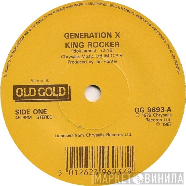 Generation X  - King Rocker / Valley Of The Dolls