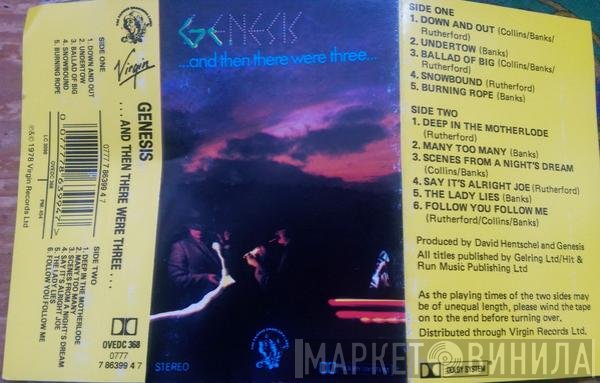 Genesis - ...And Then There Were Three...