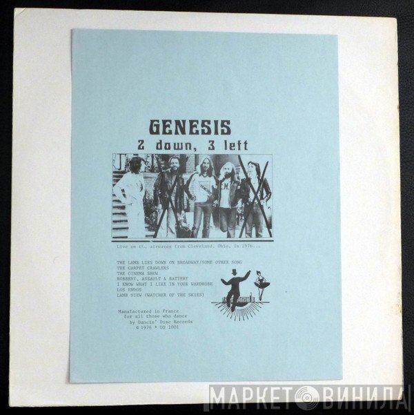 Genesis  - 2 Down, 3 Left