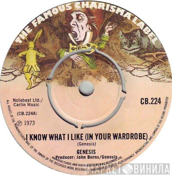 Genesis - I Know What I Like (In Your Wardrobe)