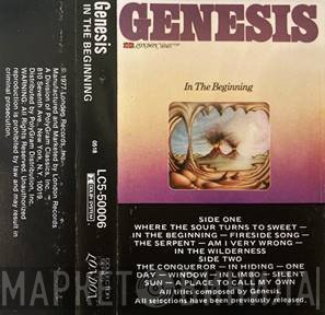 Genesis  - In The Beginning